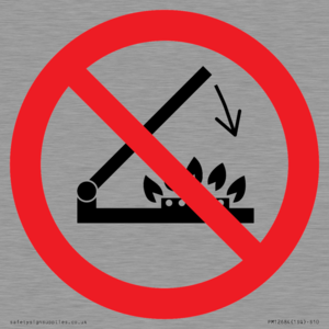 PM12684: Prohibition: Do not shut lid when burners are operating