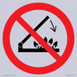 PM12684: Prohibition: Do not shut lid when burners are operating
