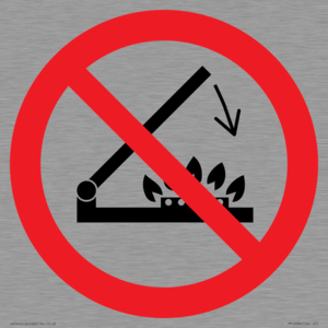 PM12684: Prohibition: Do not shut lid when burners are operating