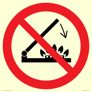 PM12684: Prohibition: Do not shut lid when burners are operating