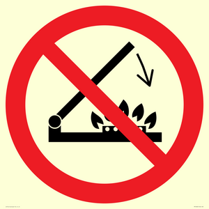 PM12684: Prohibition: Do not shut lid when burners are operating