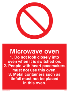 PM187: microwave oven rules