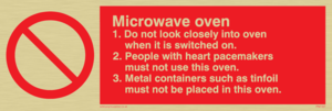 PM187: microwave oven rules