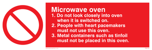 PM187: microwave oven rules