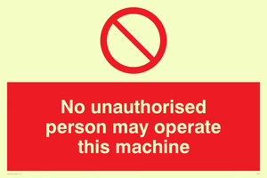PM35: operate machine unauthorised