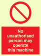 PM35: operate machine unauthorised