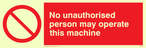 PM35: operate machine unauthorised
