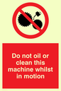 PM38: do not oil whilst in motion