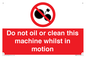 PM38: do not oil whilst in motion