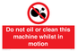 PM38: do not oil whilst in motion