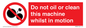 PM38: do not oil whilst in motion