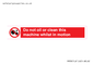 PM38: do not oil whilst in motion