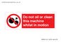 PM38: do not oil whilst in motion