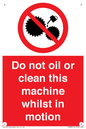 PM38: do not oil whilst in motion