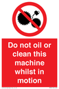 PM38: do not oil whilst in motion