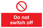 PM40: do not switch off