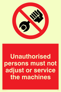 PM44: no unauthorised servicing