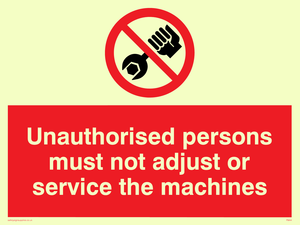 PM44: no unauthorised servicing