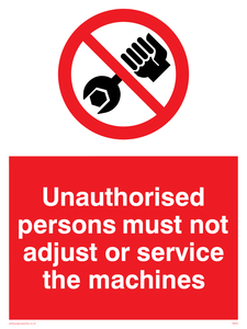 PM44: no unauthorised servicing