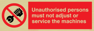 PM44: no unauthorised servicing