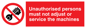PM44: no unauthorised servicing