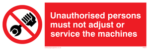 PM44: no unauthorised servicing