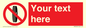 PM5202: Custom Do Not Change Grinding Wheel Sign