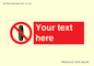 PM5202: Custom Do Not Change Grinding Wheel Sign