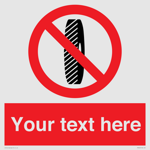 PM5202: Custom Do Not Change Grinding Wheel Sign