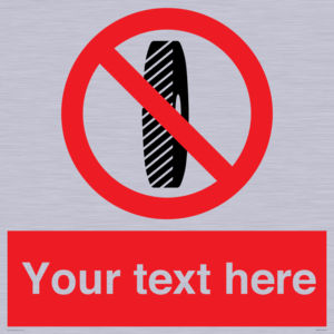 PM5202: Custom Do Not Change Grinding Wheel Sign