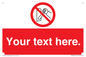 PM5205: Custom Do Not Operate Sign