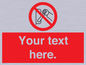 PM5205: Custom Do Not Operate Sign