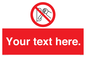 PM5205: Custom Do Not Operate Sign