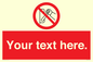 PM5205: Custom Do Not Operate Sign