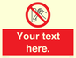 PM5205: Custom Do Not Operate Sign