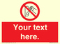 PM5205: Custom Do Not Operate Sign