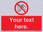 PM5205: Custom Do Not Operate Sign