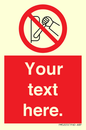 PM5205: Custom Do Not Operate Sign