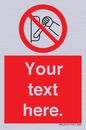 PM5205: Custom Do Not Operate Sign