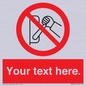 PM5205: Custom Do Not Operate Sign
