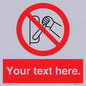 PM5205: Custom Do Not Operate Sign
