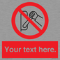 PM5205: Custom Do Not Operate Sign