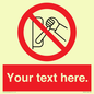 PM5205: Custom Do Not Operate Sign