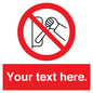 PM5205: Custom Do Not Operate Sign