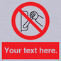 PM5205: Custom Do Not Operate Sign