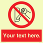 PM5205: Custom Do Not Operate Sign