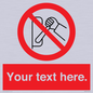 PM5205: Custom Do Not Operate Sign