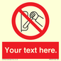 PM5205: Custom Do Not Operate Sign