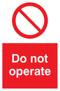 PM5349: Do not operate
