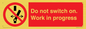 PM5793: Do not switch on. Work in progress
